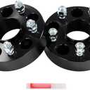 SCITOO 2pcs 1.5" Wheel spacers 5x4.75 to 5x4.75 with Studs 14x1.5 Bore 66.9mm Compatible with for Chevrolet Camaro Equinox Impala for Malibu for Malibu Limited SS for Cadillac ATS CT6 CTS XT4 XT