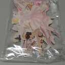 2 Pcs Ballerina Dancer Banner Ballet Dancing Hanging Garland Pink Ballerina Party Decorations for Girls Women Birthday Wedding Baby Shower Ballet Theme Supplies