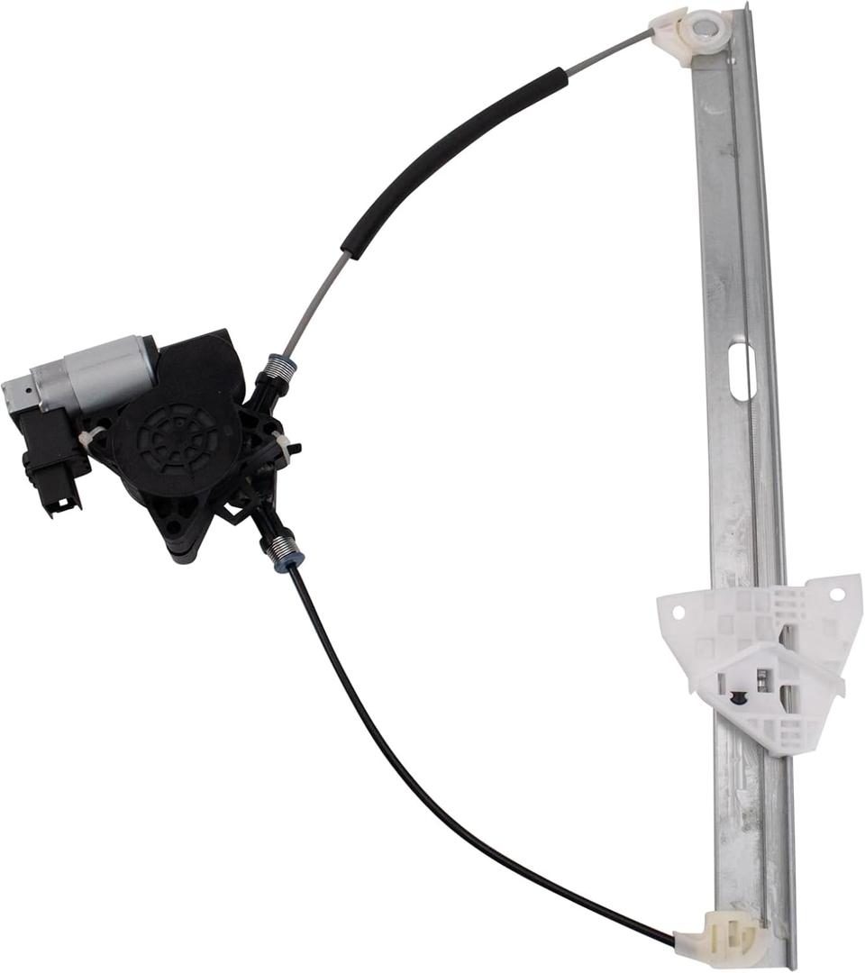 TRQ Front Left Power Window Regulator & Motor Assembly Drivers Side Compatible with 2006-2013 Mazda 5