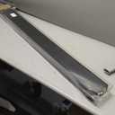 8'W x 8'H Black Patio Shades Roll up Outdoor Roller Shade Crank Wand Blind Cordless, 90% UV Blocking & Privacy Protection for Porch|Gazebo|Pergola|Backyard (2 Splicing Tube, 1 Fabric)