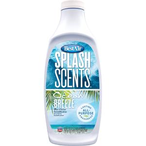 BestAir FSOB6, Ocean Breeze Splash Scents and Water Treatment, 16 oz