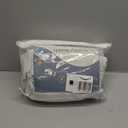 Guken White Linen Blackout Curtains 90 Inch Length 2 Panels Set for Living Room Bedroom Back Tab Thermal Insulated 100% Black Out Linen Drapes 90 Inches Long