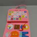 Gojmzo Busy Board Montessori Toys for Toddler Girl Birthday Gifts, Busy Book Sensory Toys for Toddlers, Learning Educational Toddler Travel Activities
