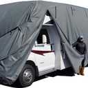 Budge Class C RV Cover Fits Class C RVs up to 36' Long (Gray, Polypropylene), 436" L x 105" W x 108" H (RVRB-35)