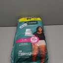 Depend Fresh Protection Adult Diapers, Incontinence & Postpartum Bladder Leak Underwear for Women, Disposable, Maximum, Large, Blush, 28 Count