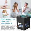 Intelligent HEPA Smokeless Ashtray Indoor with Lighter,USB Rechargeable Smoke Removing Ashtray for Home,Bedroom,Office,Car,Outdoor