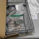 ALINE FURNITURE 2-Tier Pull Out Cabinet Organizer - 23" W x 22" D Soft Close Pullout Shelves with Shelf Liners - Slide Out Drawers for Kitchen Cabinets, Pantry, Bathroom, Heavy Duty Steel Wire Baskets