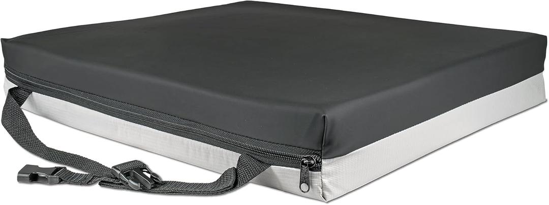 McKesson Seat Cushion for Wheelchairs and Office Chair, Foam/Gel, 18 in x 16 in x 3 in, 1 Count