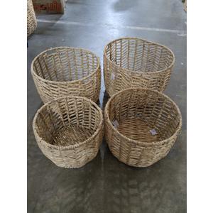 Basket Set of 4, W20"×H14", W18"×H13", W16"×H12", W14"×H11"