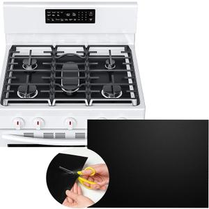 Silicone Stove Covers for Gas Burners, Stove Top Cover Easier to Cut Clean Reusable Stove Protector Liners Non Stick Washable Liner Gas Stove Burner Covers Fits Most Gas Range,27x16.7inn
