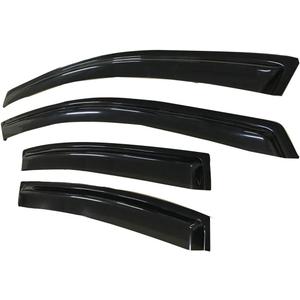 Gldifa Smoke Window Visors Compatible with 2007-2012 Nissan Sentra Wind Deflectors Sun/Rain Guards 94165