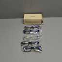 Gaoye Professional Reading Glasses for All Day - Computer Readers with Blue Light Protection - Value Pack (A2-5 Pack Flower Vibes)