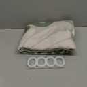 RoomTalks Vintage Floral Faux Linen Shower Curtain Extra Long 84 Inches - 210GSM Heavy Duty Modern Farmhouse Matisse Flowers Plants Botanical Shower Curtain Set Aesthetic Bathroom Decor, Size: 72"W x 84"L (Pack of 1)