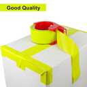 BOMEI PACK Heavy Duty Colored Packing Tape with Dispenser 1.88 Inch x 60 Yards (Yellow) 6 Rolls, 2.4 mil Industrial Grade Packaging Tape for Shipping, Moving, Mailing & Storage