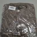 Men's Polar Fleece Jacket Warm Soft Midweight Full Zip Sweatshirt (S-XXL) (Brown, XL)