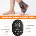Foot Renew Massager for Neuropathy, with Red Light Therapy for Feet & Ankle, Infrared Neuropathy Foot Massager with Heat, 8 Massage Modes, 20 Intensity Levels,Ankle & Body Massager, 1 Pack