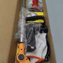 Electric Weed Wacker Cordless for Dewalt 20V MAX Battery, 4-in-1 Weed Eater Battery Powered, Brush Cutter with 4Types Blades, for Lawn, Yard and Bush Trimming (No Battery) (Orange)
