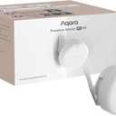 Aqara Presence Sensor FP2 Bracket Set, mmWave Radar Wired Motion Sensor, Zone Positioning, Multi-Person & Fall Detection, Supports HomeKit, Alexa, and Home Assistant, 2.4 GHz Wi-Fi Required