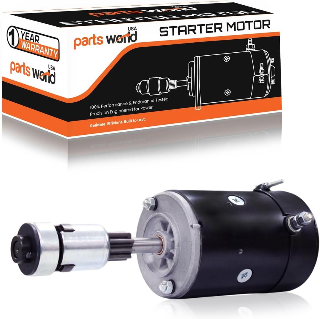 12V Starter for Ford 8N, 9N, 2N Tractors - 1939-1952 Model Years - 3109, 8N1100R, 8N11001, 1831810, 8N-11001R, 9N11001, 9N11002, SFD0191, 8N-11002, SA-546