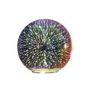 Merkury Innovations LED Mercury Glass Globe Lamp, 6 in