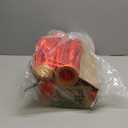 2 Pack Chinese Lanterns Large 16-inch Diameter Silk Lantern Hanging Lantern Lights Lamps Outdoor Patio Ceiling Decor Floral Lamp (Red)