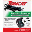 Tomcat Rodent Station, Includes 1 Rodent Station with 4 Bait Securing Rods and 1 Security Key - Fits Rat or Mouse-Sized Traps (Baits & Traps Sold Separately) - Use Indoors or Outdoors