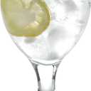 Red Co. Belluno Classic Clear Glasses for Water, Juice, Liquor - Wine Goblets - Set of 4 (13.5 Ounces)