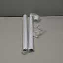 Mavivegue Closet Rod, 17 to 43 Inch Adjustable Closet Rods for Hanging Clothes, White, Hanging Rod for Closet Wardrobes Laundry RV, Bathroom