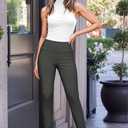 Hybrid & Company Super Comfy Stretch with Full Elastic Waist Pull On Millennium Twill Pant KP44972 Charcoal XL