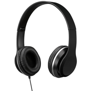 Ilive IAH57B Wired Headphones Padded 3-d Accs Swivel Earcups/adjustable Headband