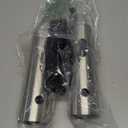 Electric Salt and Pepper Grinder Set, Pepper and Salt Shakers, Auto Pepper Mill with Rechargeable Base/Led Light/Adjustable Coarseness, Kitchen Essentials Ideal for Daily Use & New Home Gift (Stainless steel color)