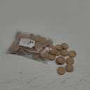 uxcell Wood Plugs, 50Pcs 45 x 35 mm - Beech Wood Button Top Plugs, Screw Hole Covers, Decorative Wooden Cover for Stair Chair Craft Furniture Woodworking