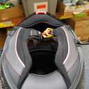 HJC F100 Carbon Solid Modular Motorcycle Helmet with HJ-45 Pinlock Visor, DOT Approved (Carbon, Large)