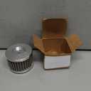 Billet Aluminum Stainless Steel Oil Filter for Dirt Bikes Motorcycle Quad ATV Replace KN112 CH6015 15410KF 520101053 3088036 K520101503, Corrosion Resistance Reusable and High Flow