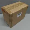 Nztze Artificial Flowers with Ceramic Vase, 2 PCS Fake Plants Combination of Six White Roses and Greenery, Small Plant Potted for Offices, Indoor, Bookshelf, Bedroom, Living Room, Wedding Decorations