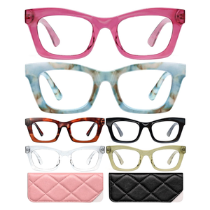 CCVOO Oprah Style Reading Glasses for Women, Stylish Eyeglasses, Blue Light Readers, Cheaters