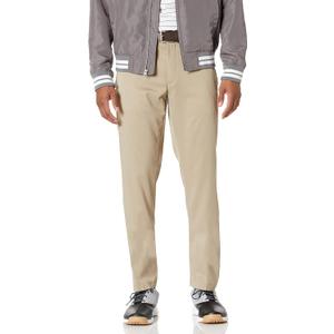 Amazon Essentials Men's Slim-Fit Stretch Golf Pant (42W x 30L, Khaki Brown)