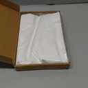 Amazon Basics Hypoallergenic Protector Cover Pillowcases - 21 x 55 Inches, Body Size, White, Pillows Not Included