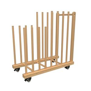 LEJITEKK Art Storage Rack with Handle&Caster Wheels,Wooden Art Canvas Storage Stand,Art Drying Rack, Canvas Boards Rack for Drawing Board ,Art Studios,Panel,Artworks,Gallery LEJITEKK Art Storage Rack with Handle&Caster Wheels,Wooden Art Canvas Storage Stand,Art Drying Rack, Canvas Boards Rack for Drawing Board ,Art Studios,Panel,Artworks,Gallery