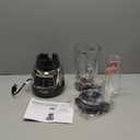BLACK+DECKER BL1400DG-P Quiet Stainless Steel Blender with Cyclone Glass Cup
