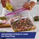 Hefty Slider Kitchen Storage Bags, Gallon Size, 66 Count