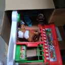 Fisher-Price Little People Toddler Toys Christmas Wonderland Toy Set with Santa Elf & Reindeer Figures for Ages 1+ Years