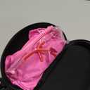 Safety Glasses  ANSI Z87 Certified, 5X Anti-Fog ClearShield Lenses with Premium Hard Case & Accessory Bundle (Pink & White / Clear)