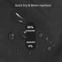 Women's Cargo Joggers Lightweight Hiking Pants Athletic Outdoor Travel Pants Workout Running Pants (Black, XS)