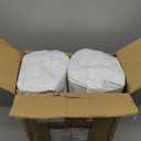 Down Feathers Pillows Standard Size Set of 2- Hotel Collection Bed Pillows | Feather-Proof 1000+ Clean | Naturally Resilient Pure | Pillows for Side, Back & Stomach Sleepers, 20"x26" 2 Pack