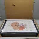 20x28 Picture Frame Set of 5, Black Poster Frame, Display Pictures 16 x 24 with Mat or 20 x 28 Without Mat for Horizontal or Vertical Wall Mounting, Wall Gallery Frame