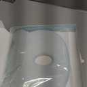 Soft and Breathable Baby Pillow with Memory Foam and Bear Design (Blue)