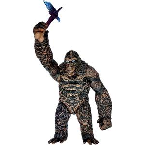 TwCare King Kong with Ax vs Godzilla Action Figure 6.5 Fight Mode Gorilla Ape Solid Wild Movie Series