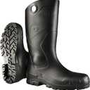 Dunlop Chesapeake Rubber Boots for Men & Women  PVC - Waterproof - Lightweight Garden, Fishing & Rain Boots with Soft Toe and Wide Calf  Black  Size 315 (7)