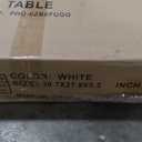 Makeup Desk 30.7X27.9X5.3 With Mirror 25"x27"